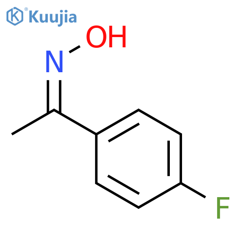 N-1-(4-fluorophenyl)ethylidenehydroxylamine structure