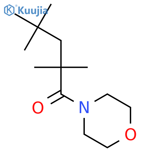 2,2,4,4-tetramethyl-1-(morpholin-4-yl)pentan-1-one structure