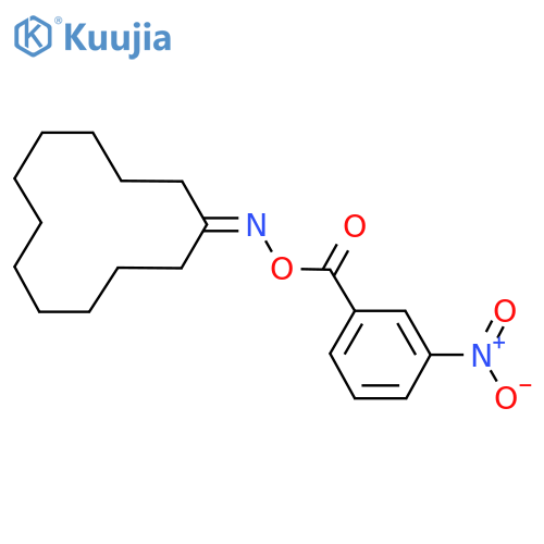 cyclododecylideneamino 3-nitrobenzoate structure
