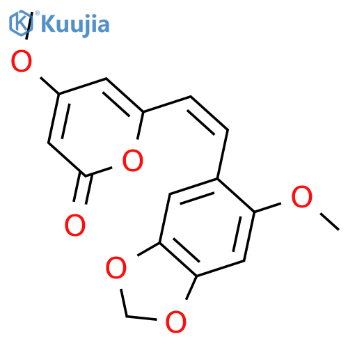 6-(3,4-Methylenedioxystyryl)-α-pyrone; 4,14-Dimethoxy structure