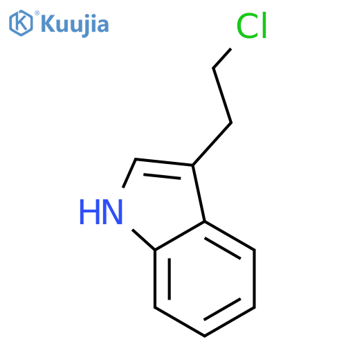 3-(2-Chloroethyl)-1H-indole structure