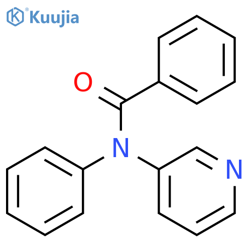 Benzamide, N-phenyl-N-3-pyridinyl- structure