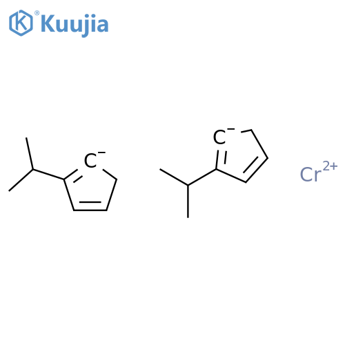Chromocene,1,1'-bis(1-methylethyl)- (9CI) structure