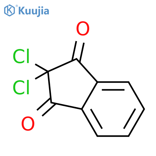 2,2-dichloro-1H-indene-1,3(2H)-dione structure