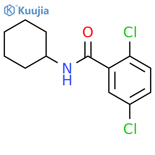 2,5-Dichloro-n-cyclohexylbenzamide structure