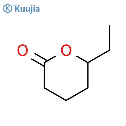 2H-Pyran-2-one,6-ethyltetrahydro- structure