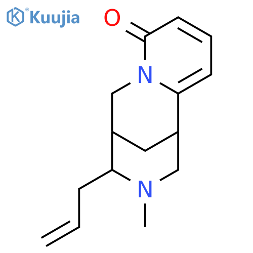 (1S,4R,5R)-3-methyl-4-(prop-2-en-1-yl)-1,2,3,4,5,6-hexahydro-8H-1,5-methanopyrido[1,2-a][1,5]diazocin-8-one structure