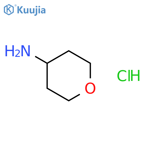 4-Aminotetrahydropyran hydrochloride structure