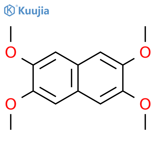 Naphthalene,2,3,6,7-tetramethoxy- structure