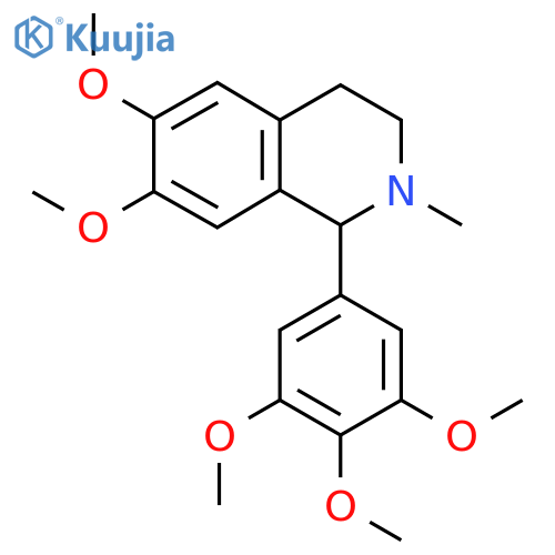 6,7-Dimethoxy-2-methyl-1-(3,4,5-trimethoxyphenyl)-3,4-dihydro-1H-isoquinoline structure