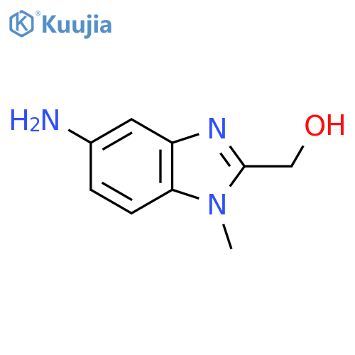 1H-Benzimidazole-2-methanol,5-amino-1-methyl- structure