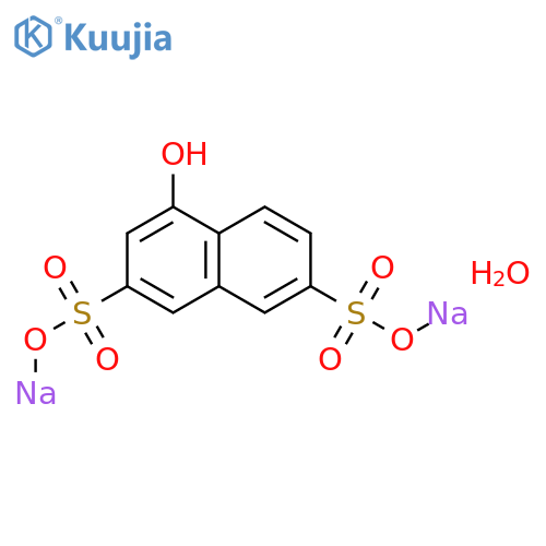 1-NAPHTHOL-3,6-DISULFONIC ACID, DISODIUM SALT HYDRATE, TECH. structure