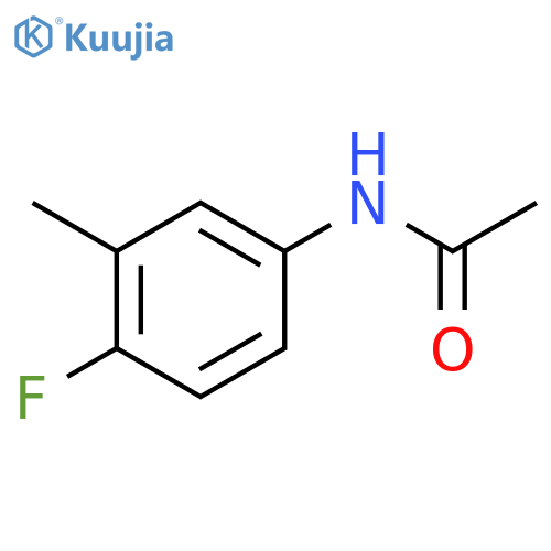n-(4-fluoro-3-methylphenyl)acetamide structure