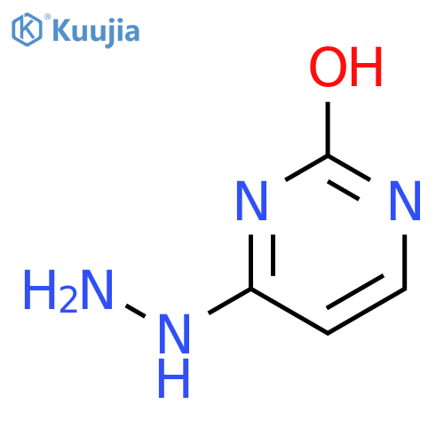 6-hydrazinyl-1,2-dihydropyrimidin-2-one structure