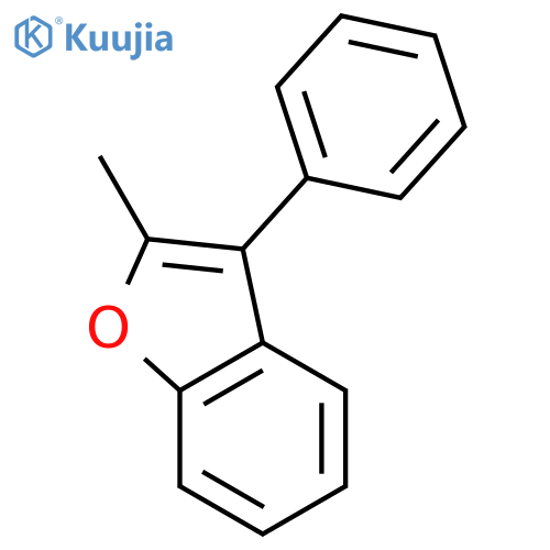 Benzofuran, 2-methyl-3-phenyl- structure