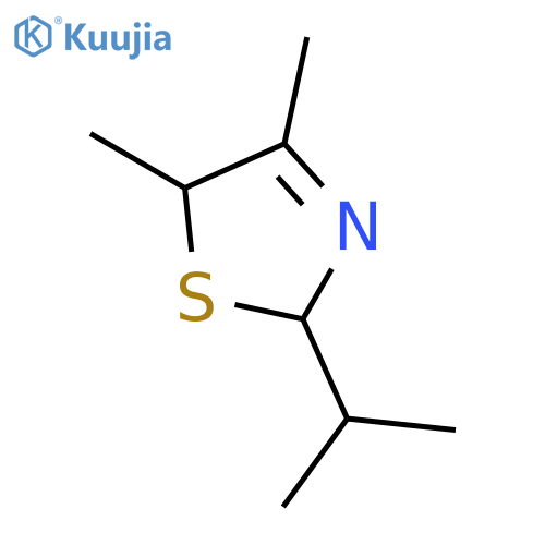 2-Isopropyl-4,5-dimethyl-2,5-dihydrothiazole structure