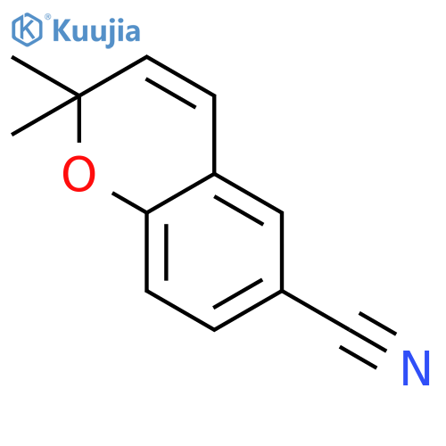 6-Cyano-2,2-dimethyl-2H-benzo-b-pyran structure