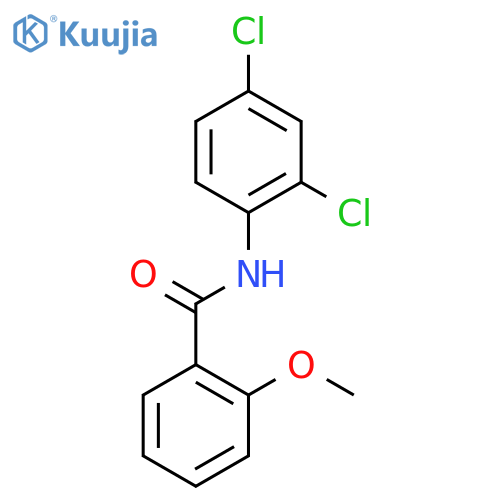N-(2,4-dichlorophenyl)-2-methoxybenzamide structure