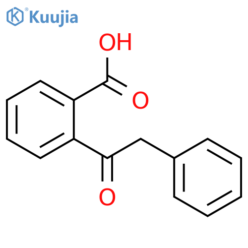 2-(phenylacetyl)benzoic acid structure