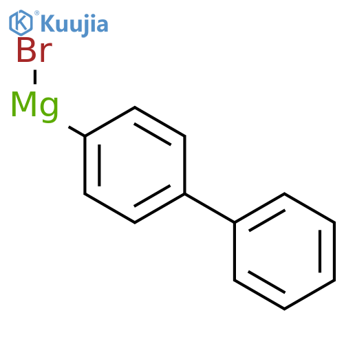Magnesium,[1,1'-biphenyl]-4-ylbromo- structure