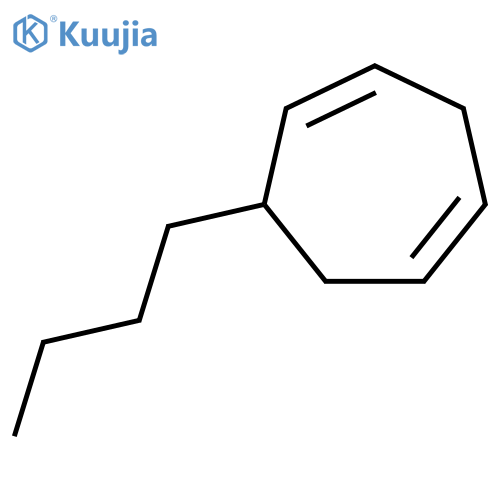6-butylcyclohepta-1,4-diene structure