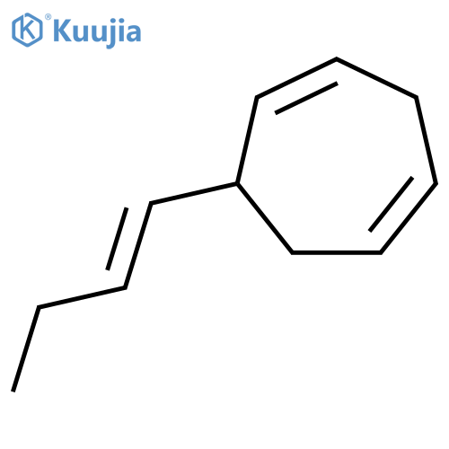 6-[(1Z)-but-1-en-1-yl]cyclohepta-1,4-diene structure