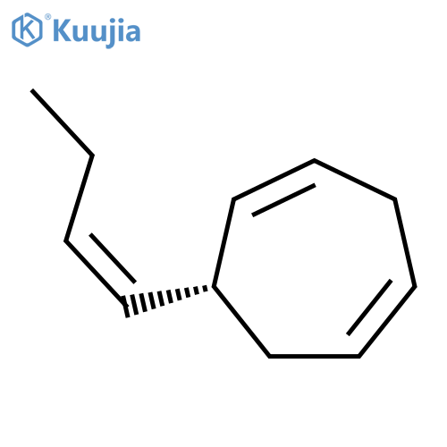 1,4-Cycloheptadiene,6-(1Z)-1-buten-1-yl-, (6R)- structure