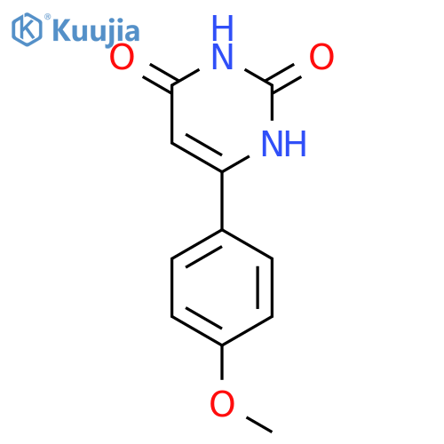 6-(4-Methoxyphenyl)pyrimidine-2,4(1H,3H)-dione structure