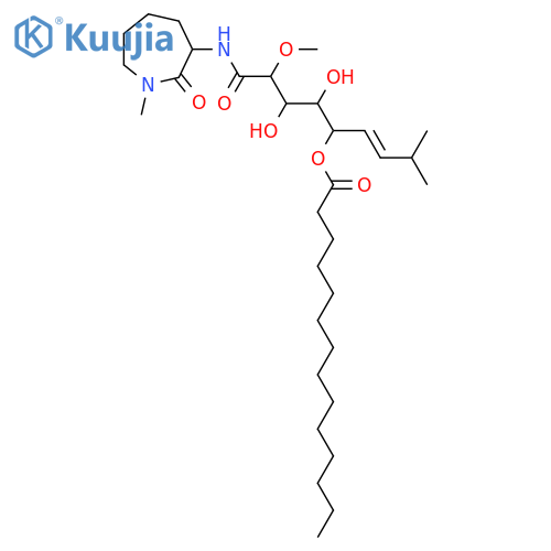 Bengamide Z; 6-Deoxy, 5'-O-tetradecanoyl structure