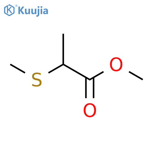 Propanoic acid,2-(methylthio)-, methyl ester, (R)- (9CI) structure