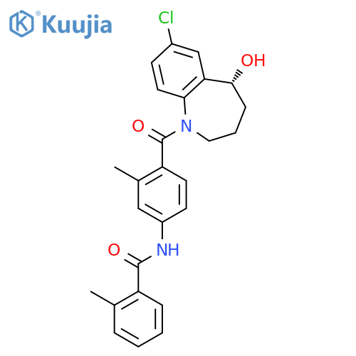 (R)-(+)-Tolvaptan structure