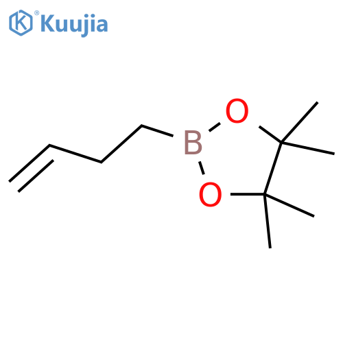 But-1-ene-4-boronic acid pinacol ester structure