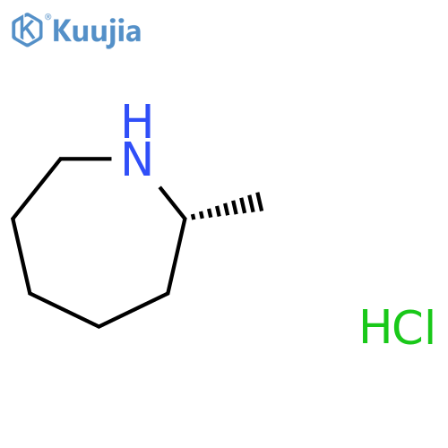 (2R)-2-Methylazepane;hydrochloride structure