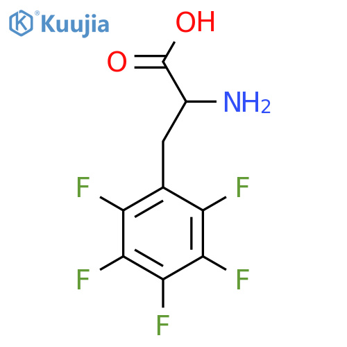 2,3,4,5,6-Pentafluoro-DL-phenylalanine structure