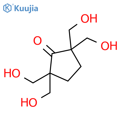 Cyclopentanone,2,2,5,5-tetrakis(hydroxymethyl)- structure
