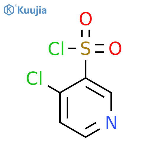 4-chloropyridine-3-sulfonyl chloride structure
