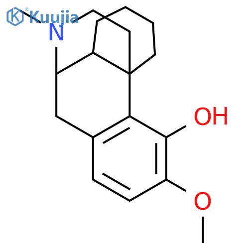 Tetrahydrodesoxycodeine structure