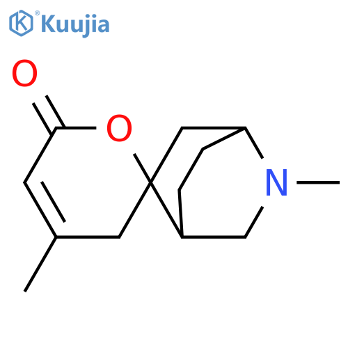 (1R,2S,4R)-4'',5-dimethylspiro[5-azabicyclo[2.2.2]octane-2,2''-pyran]-6''(3''H)-one structure