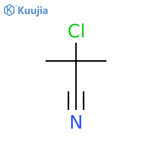 2-chloro-2-methylpropanenitrile structure