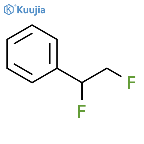 Benzene, (1,2-difluoroethyl)- structure