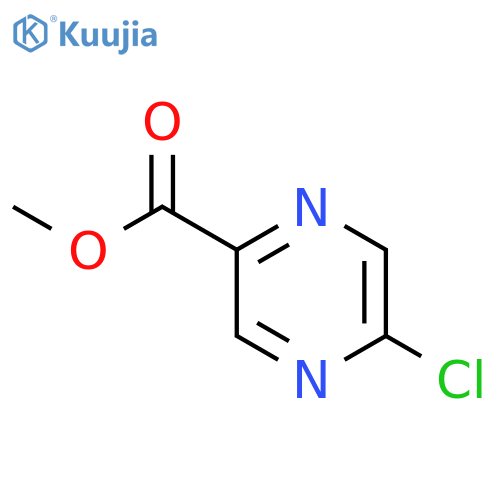 Methyl 5-chloropyrazine-2-carboxylate structure