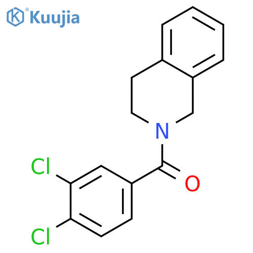 (3,4-dichlorophenyl)(3,4-dihydroisoquinolin-2(1H)-yl)methanone structure