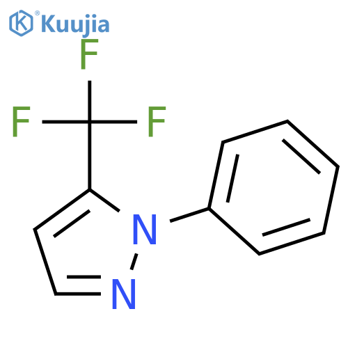 1-Phenyl-5-(trifluoromethyl)-1H-pyrazole structure