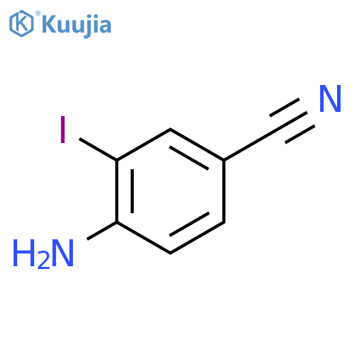 4-Amino-3-iodobenzonitrile structure