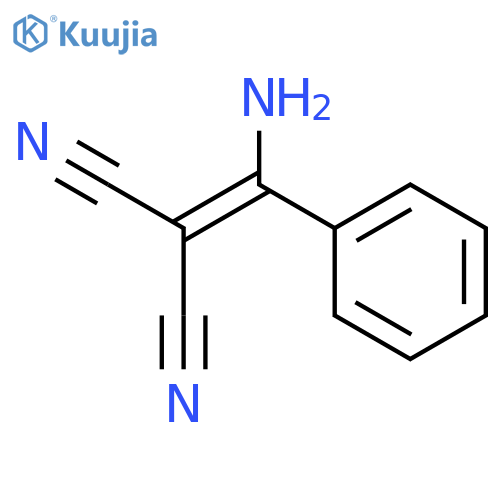 2-Amino(phenyl)methylenemalononitrile structure