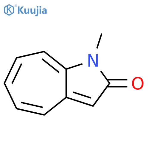 Cyclohepta[b]pyrrol-2(1H)-one, 1-methyl- structure