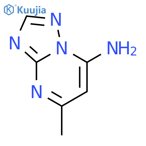 5-Methyl-[1,2,4]triazolo[1,5-a]pyrimidin-7-amine structure