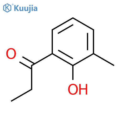 1-Propanone, 1-(2-hydroxy-3-methylphenyl)- structure