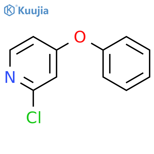 Pyridine, 2-chloro-4-phenoxy- structure