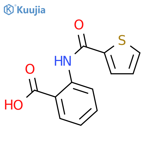 2-(Thiophene-2-amido)benzoic Acid structure